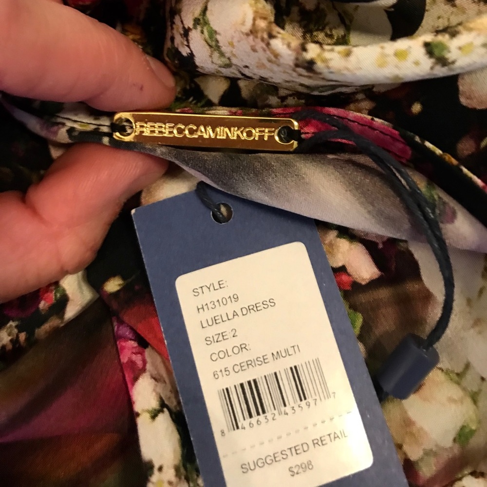 NWT Luella Floral Rebecca Minkoff Dress - Size 2! - Picture 4 of 8